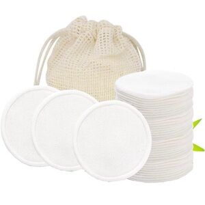 10 Reusable Hemp Facial Rounds - Eco-Friendly Makeup Remover Pads